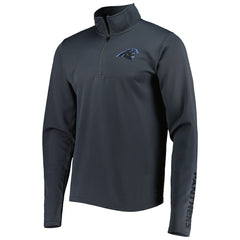 Carolina Panthers MSX by Michael Strahan Half-Zip Pullover Charcoal | NFL