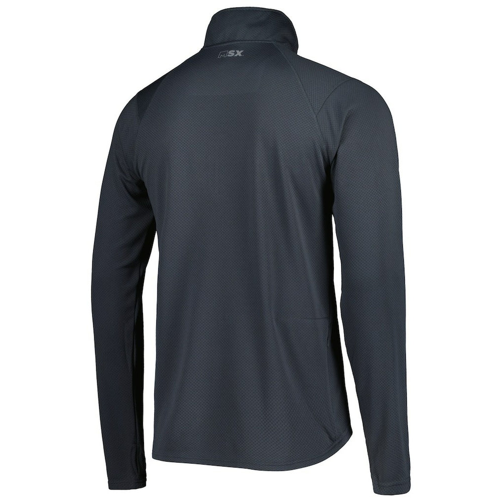 Carolina Panthers MSX by Michael Strahan Half-Zip Pullover Charcoal | NFL