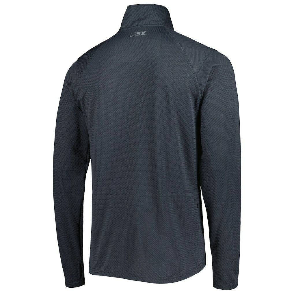 Atlanta Falcons MSX by Michael Strahan Half-Zip Pullover Charcoal | NFL