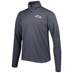 Baltimore Ravens MSX by Michael Strahan Half-Zip Pullover Charcoal | NFL