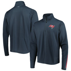 Tampa Bay Buccaneers MSX by Michael Strahan Half-Zip Pullover Charcoal | NFL