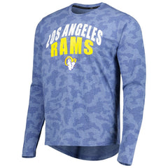 Los Angeles Rams MSX by Michael Strahan Performance Camo Long Sleeve T-Shirt Royal | NFL