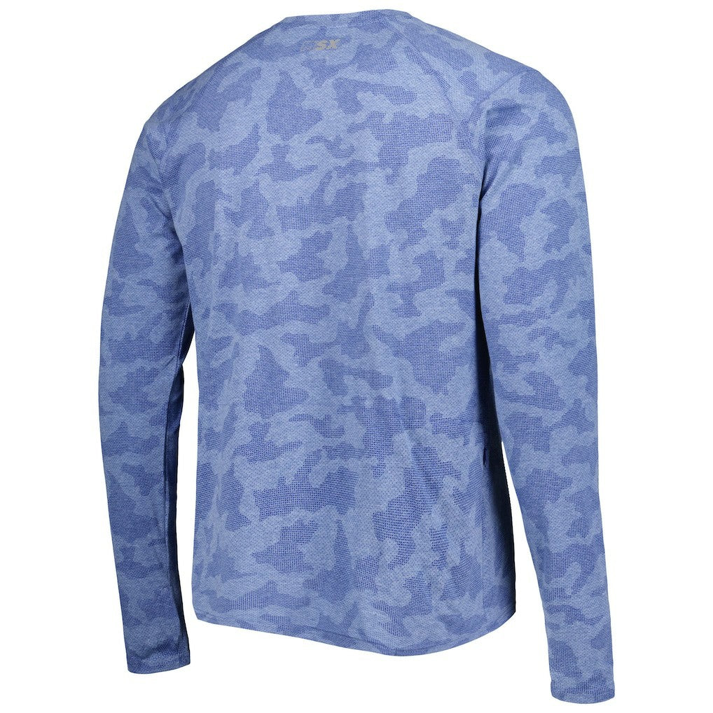 Los Angeles Rams MSX by Michael Strahan Performance Camo Long Sleeve T-Shirt Royal | NFL