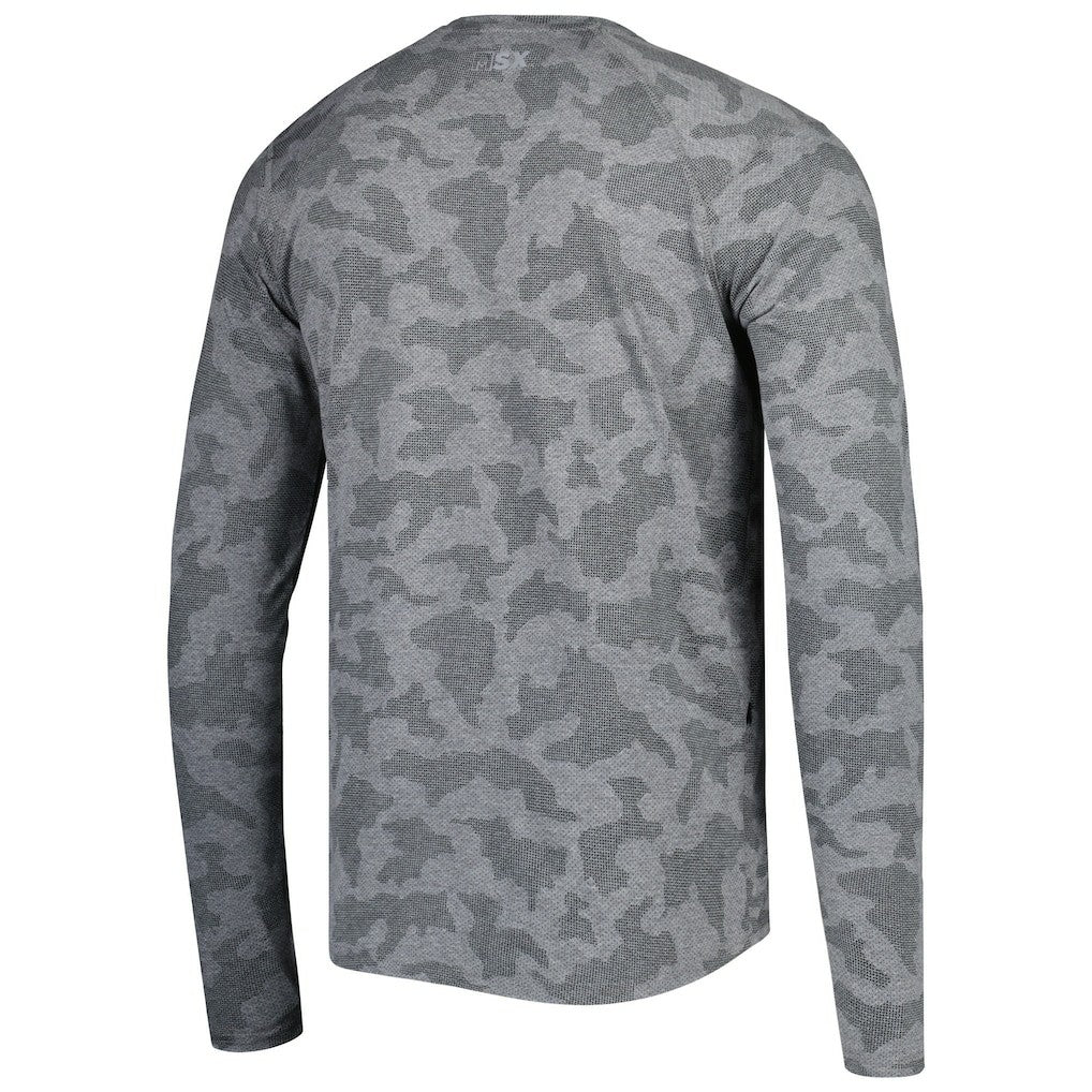 Washington Commanders MSX by Michael Strahan Performance Camo Long Sleeve T-Shirt Black | NFL