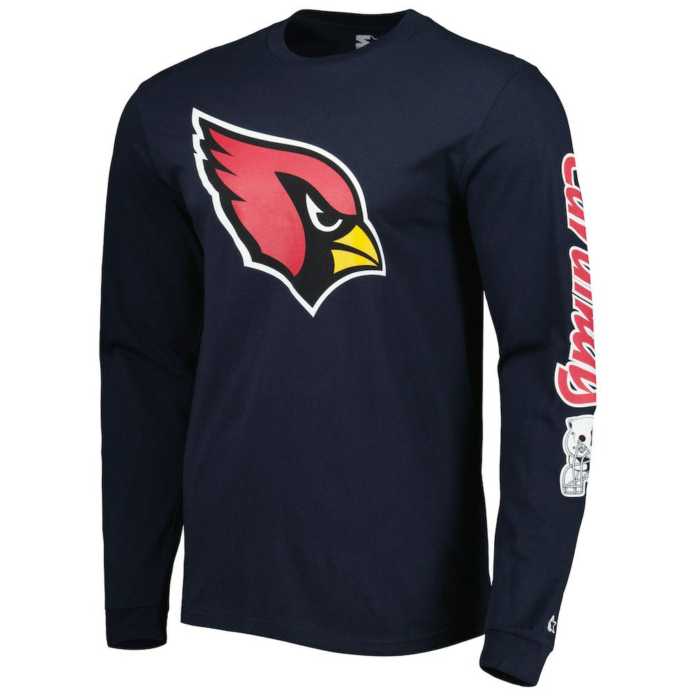 Arizona Cardinals Starter Halftime Long Sleeve T-Shirt Navy | NFL
