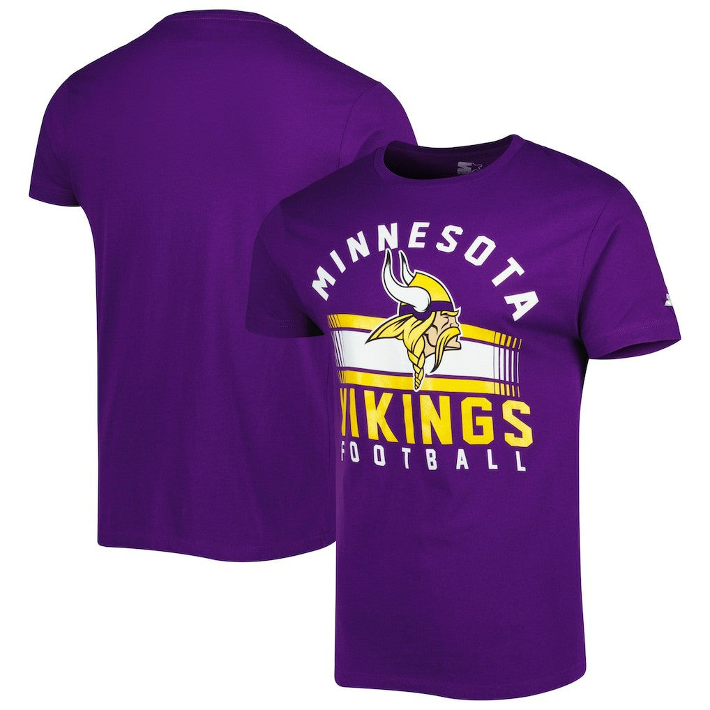 Minnesota Vikings Starter Prime Time T-Shirt Purple | NFL