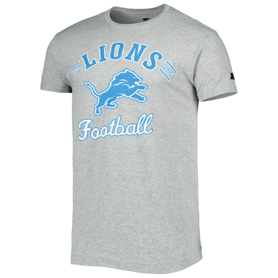 Detroit Lions Starter Prime Time T-Shirt Heathered Gray | NFL