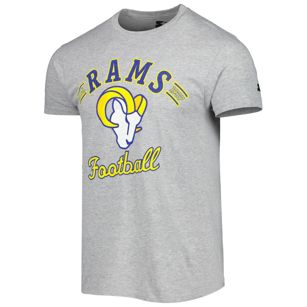 Los Angeles Rams Starter Prime Time T-Shirt Heathered Gray | NFL