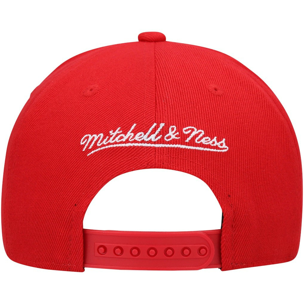 San Francisco 49ers Youth Gridiron Classics Ground Snapback Hat Scarlet | Mitchell & Ness