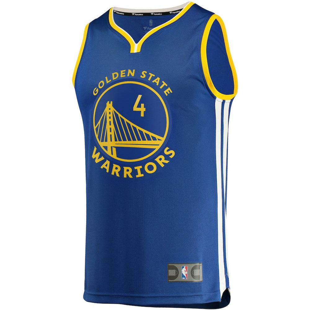 Moses Moody Golden State Warriors Fast Break Replica Jersey Icon Editi- Royal - NBA