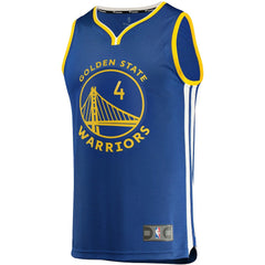 Moses Moody Golden State Warriors Fast Break Replica Jersey Icon Editi- Royal - NBA
