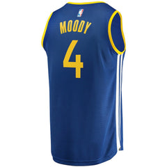 Moses Moody Golden State Warriors Fast Break Replica Jersey Icon Editi- Royal - NBA