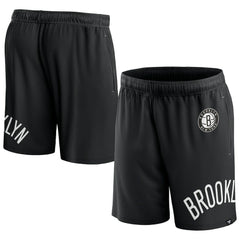Brooklyn Nets Free Throw Mesh Shorts Black - NBA