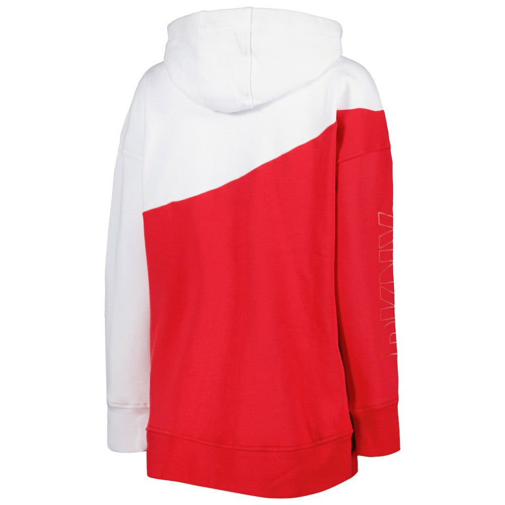 Chicago Blackhawks DKNY Sport Women's Gina Full-Zip Hoodie - Red/White - NHL