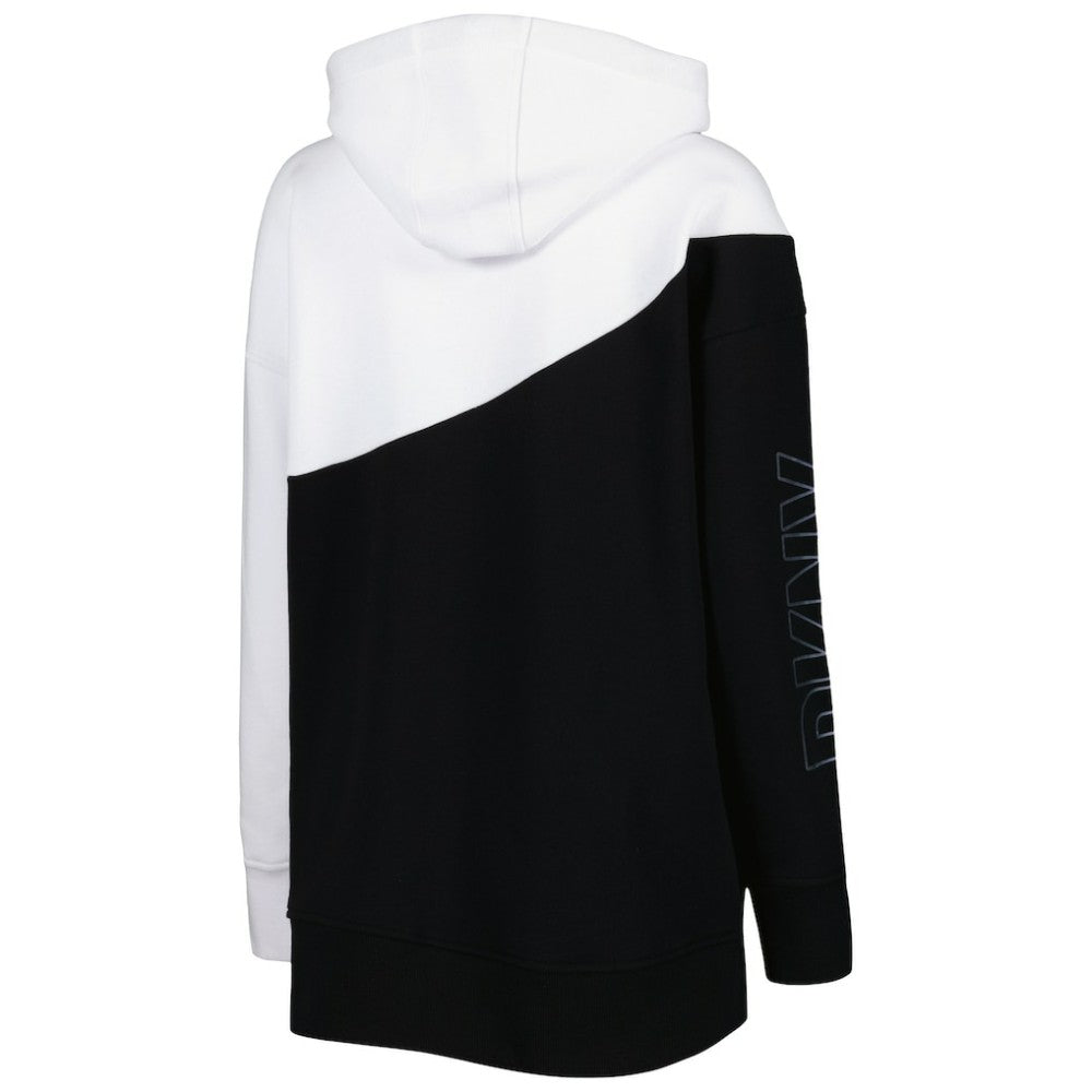 Philadelphia Flyers DKNY Sport Women's Gina Full-Zip Hoodie - Black/White - NHL