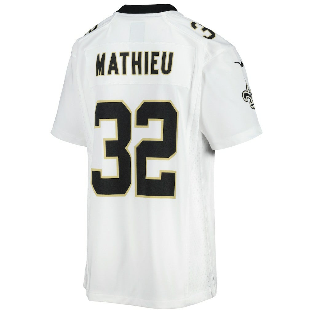 Tyrann Mathieu New Orleans Saints Youth Game Jersey White | Nike for Sale