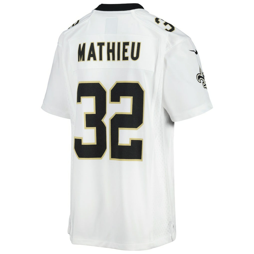 Tyrann Mathieu New Orleans Saints Youth Game Jersey White | Nike for Sale