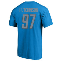 Aidan Hutchinson Detroit Lions Big & Tall Player Name & Number T-Shirt Blue | Fanatics