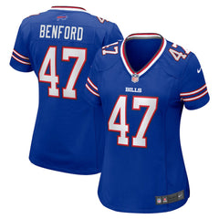 Christian Benford Buffalo Bills Women's Game Jersey Royal | Nike for Sale