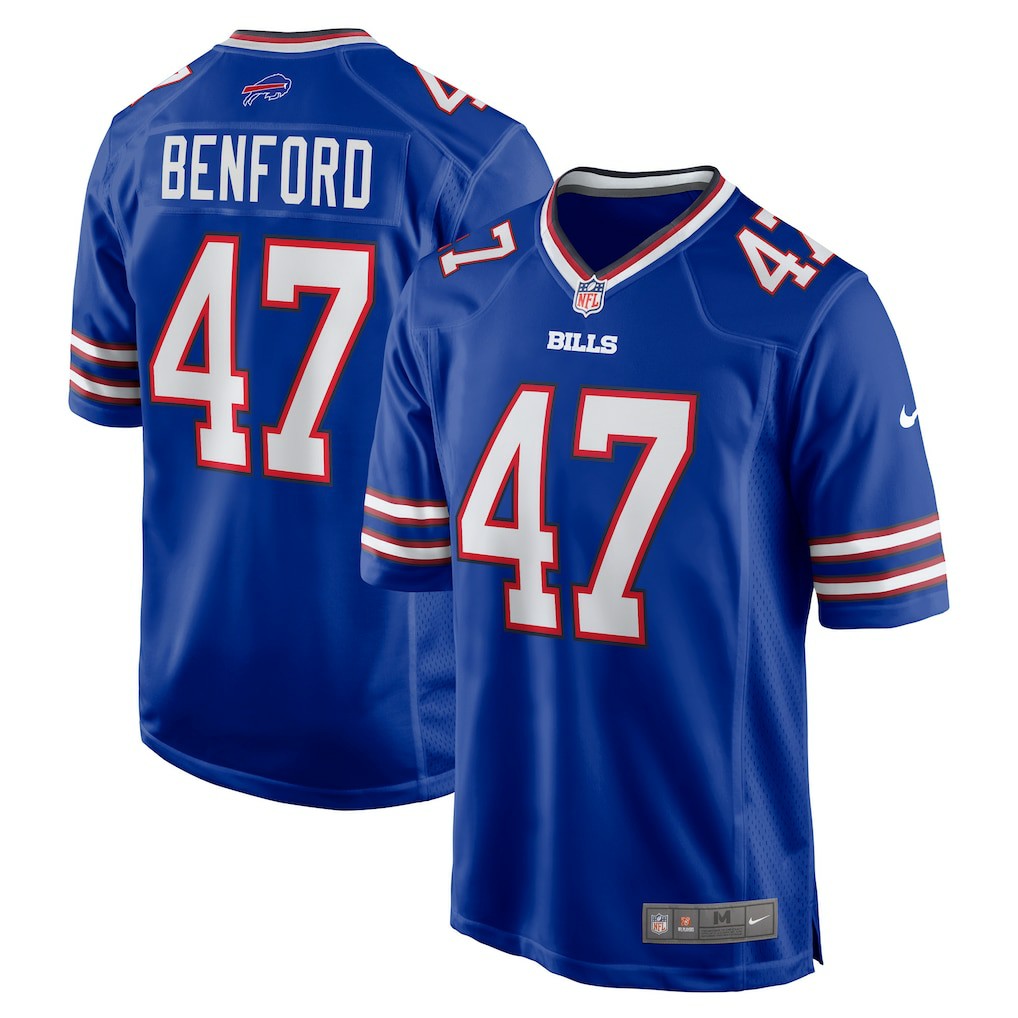 Christian Benford Buffalo Bills Game Jersey Royal | Nike for Sale
