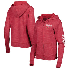 Arizona Cardinals New Era Women's Reverse Full-Zip Hoodie Cardinal | NFL