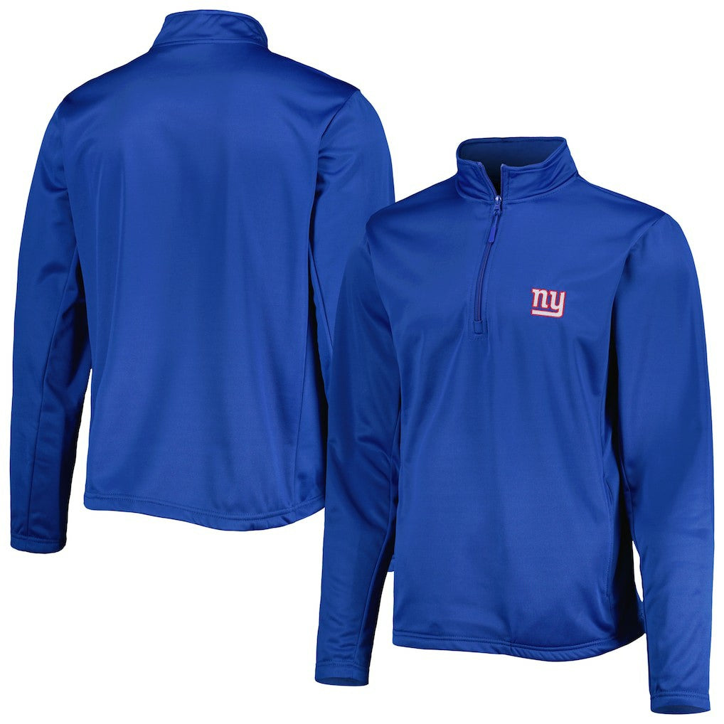 New York Giants Dunbrooke All-Star Tech Quarter-Zip Top Royal | NFL