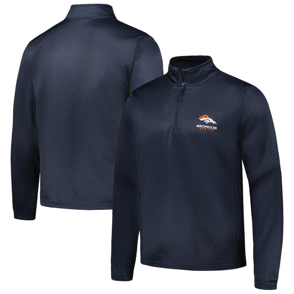 Denver Broncos Dunbrooke All-Star Tech Quarter-Zip Top Navy | NFL