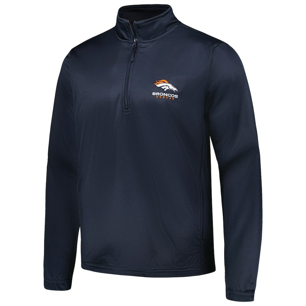 Denver Broncos Dunbrooke All-Star Tech Quarter-Zip Top Navy | NFL