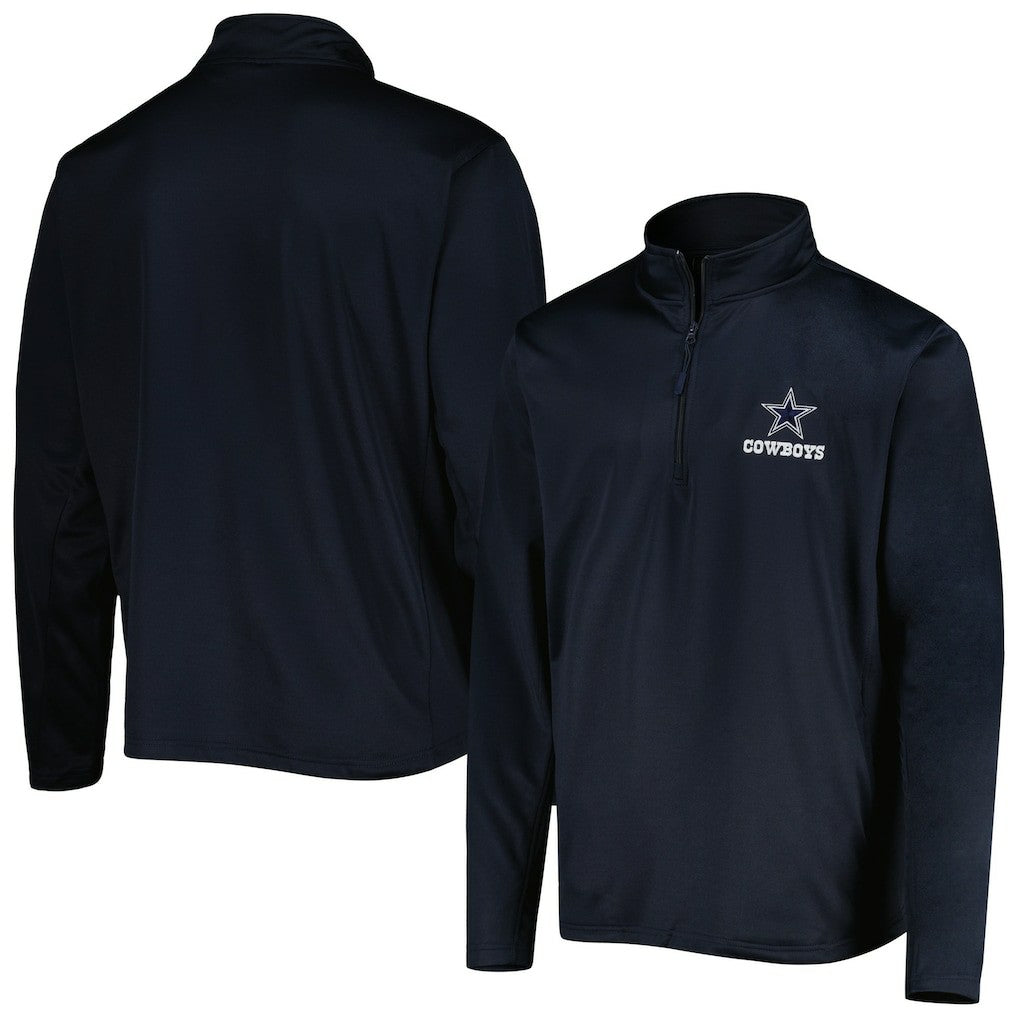 Dallas Cowboys Dunbrooke All-Star Tech Quarter-Zip Top Navy | NFL