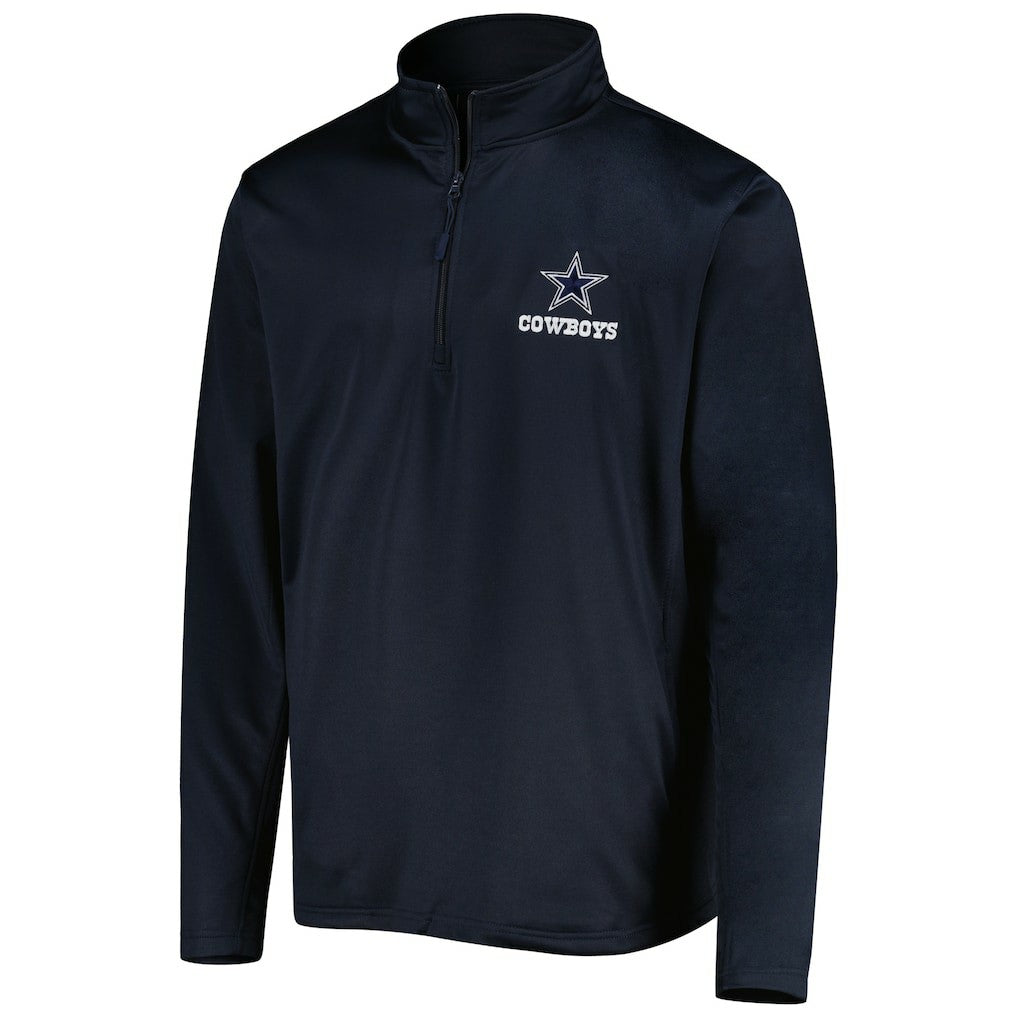 Dallas Cowboys Dunbrooke All-Star Tech Quarter-Zip Top Navy | NFL