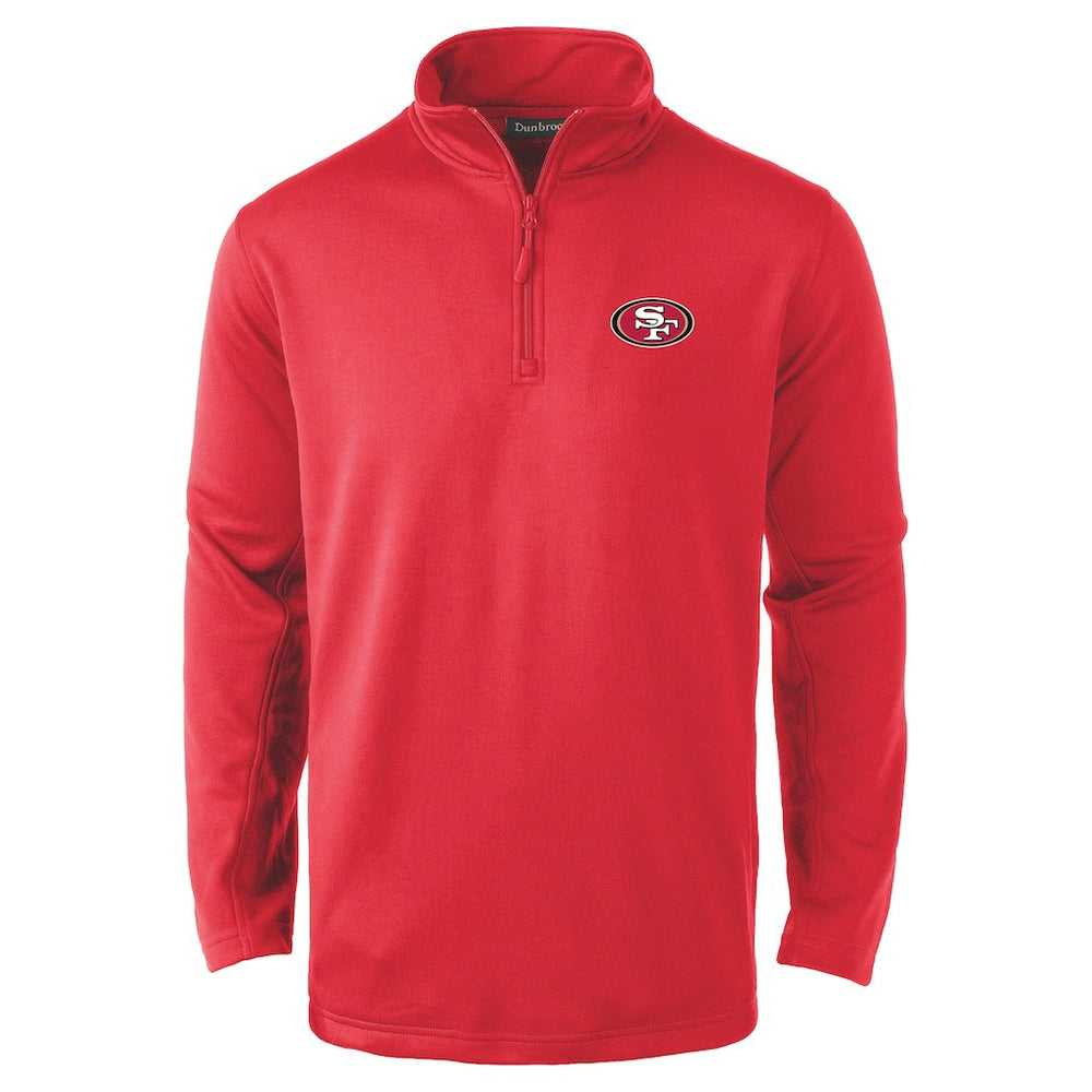 San Francisco 49ers Dunbrooke All-Star Tech Quarter-Zip Top Scarlet | NFL