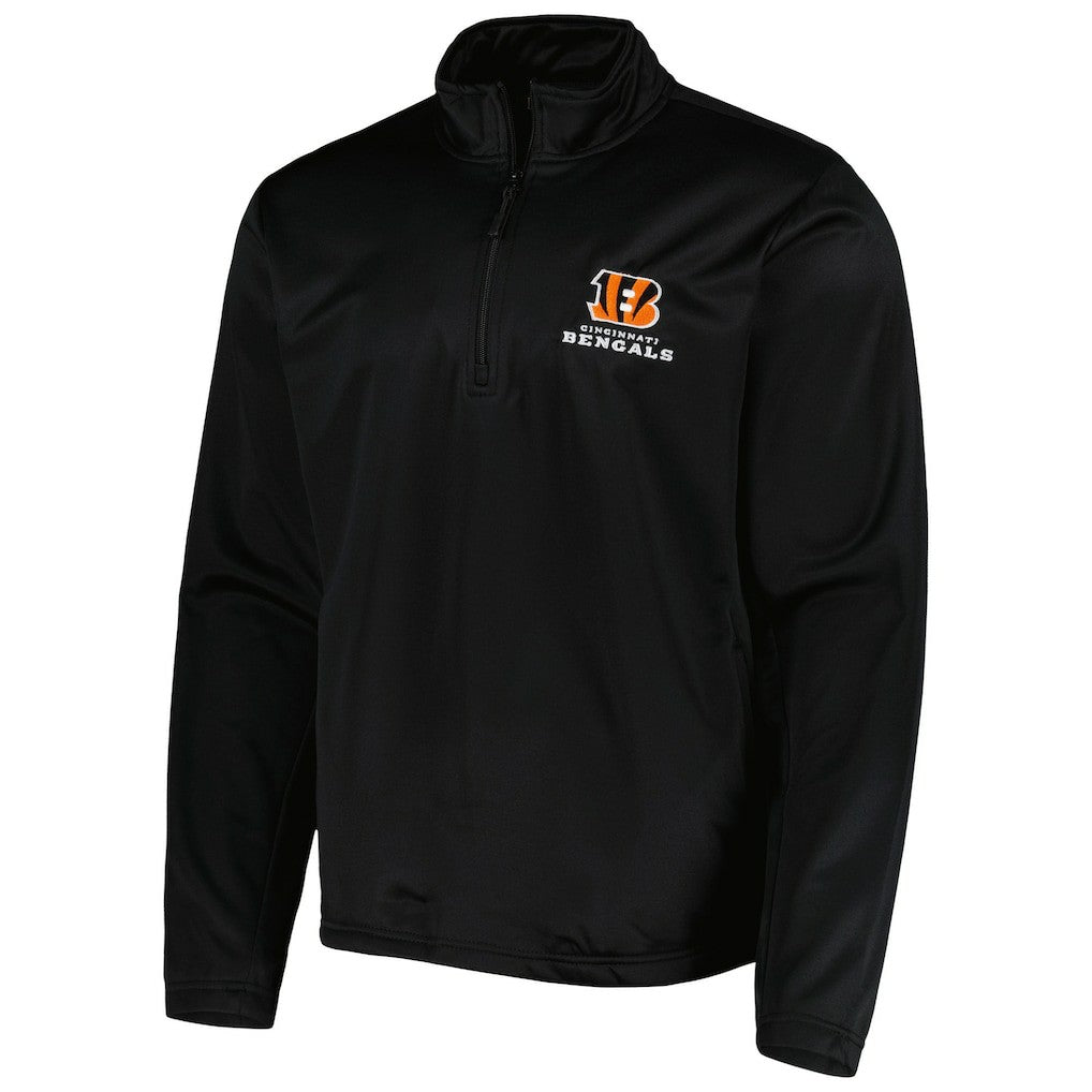 Cincinnati Bengals Dunbrooke All-Star Tech Quarter-Zip Top Black | NFL