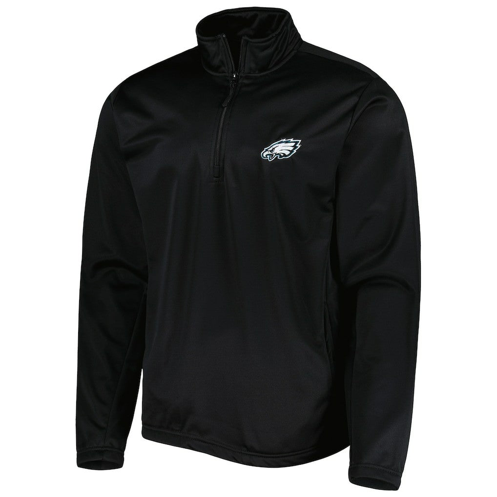 Philadelphia Eagles Dunbrooke All-Star Tech Quarter-Zip Top Black | NFL