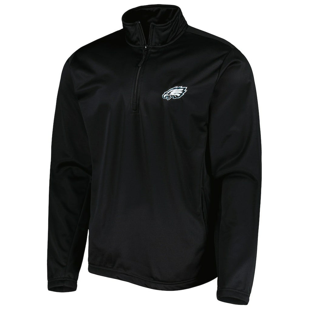 Philadelphia Eagles Dunbrooke All-Star Tech Quarter-Zip Top Black | NFL