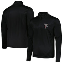 Atlanta Falcons Dunbrooke All-Star Tech Quarter-Zip Top Black | NFL
