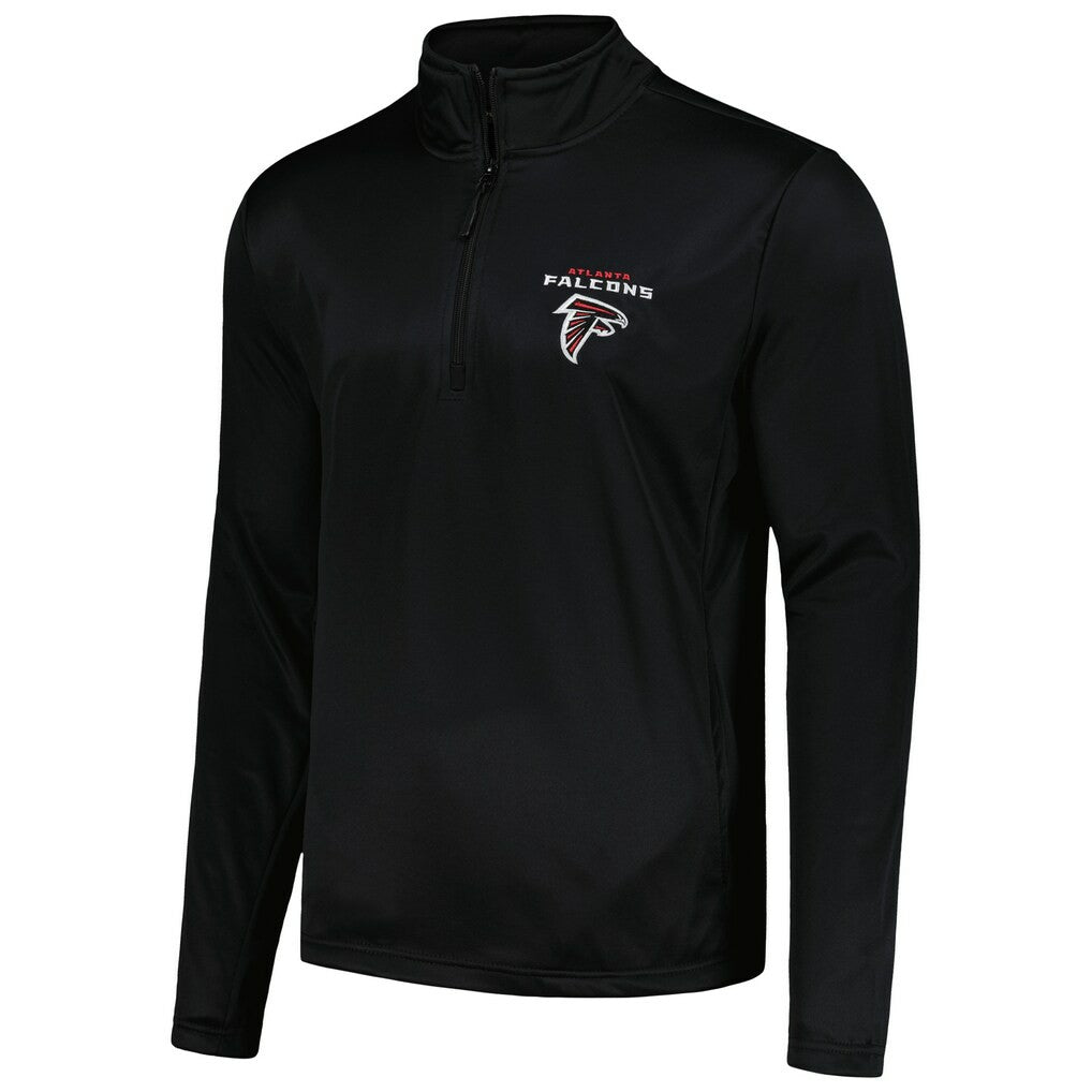 Atlanta Falcons Dunbrooke All-Star Tech Quarter-Zip Top Black | NFL