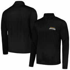 Jacksonville Jaguars Dunbrooke All-Star Tech Quarter-Zip Top Black | NFL