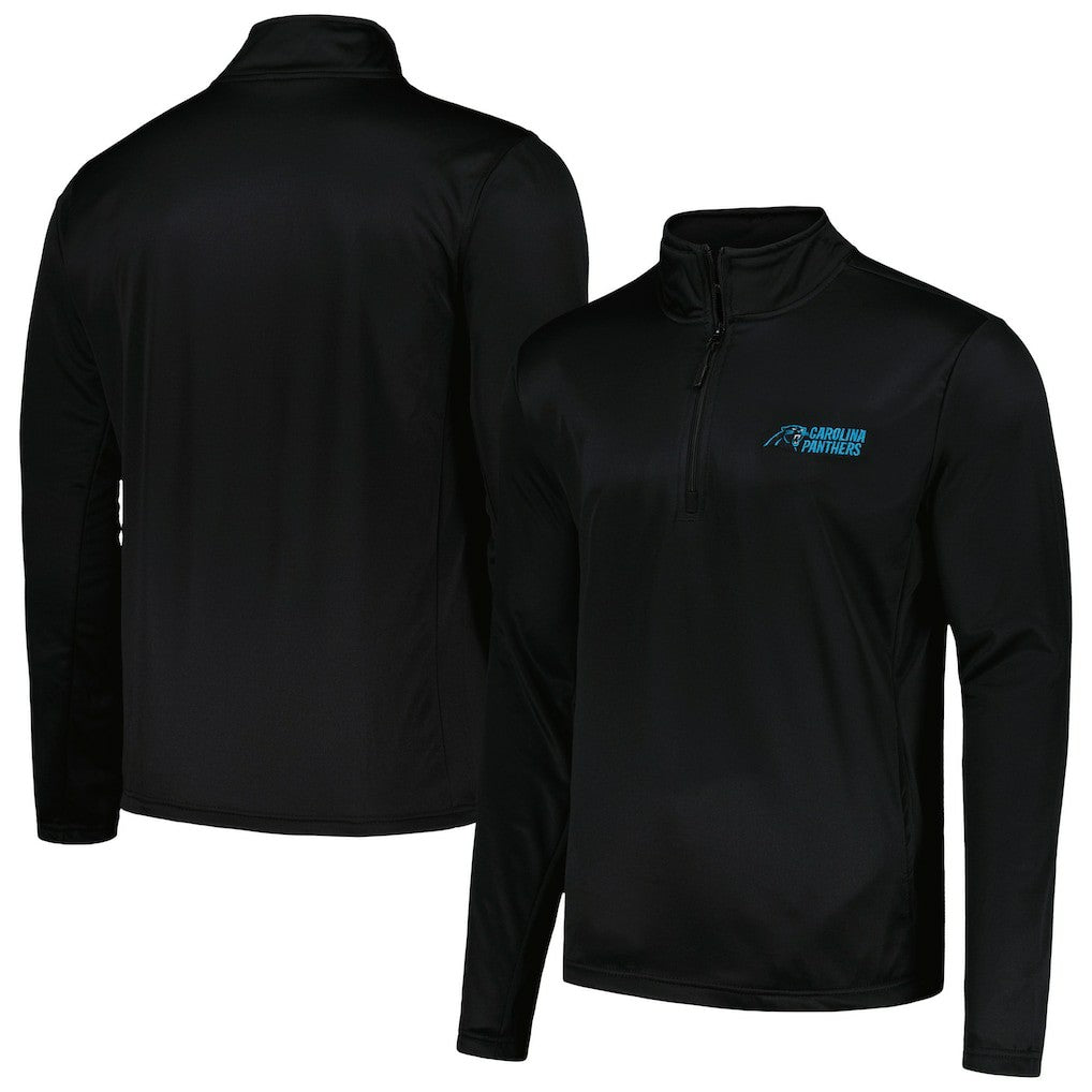 Carolina Panthers Dunbrooke All-Star Tech Quarter-Zip Top Black | NFL