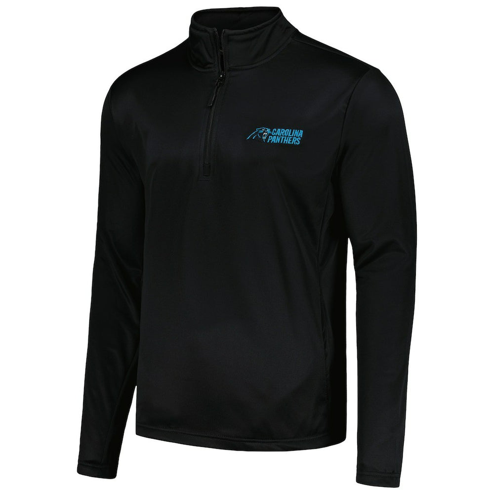 Carolina Panthers Dunbrooke All-Star Tech Quarter-Zip Top Black | NFL