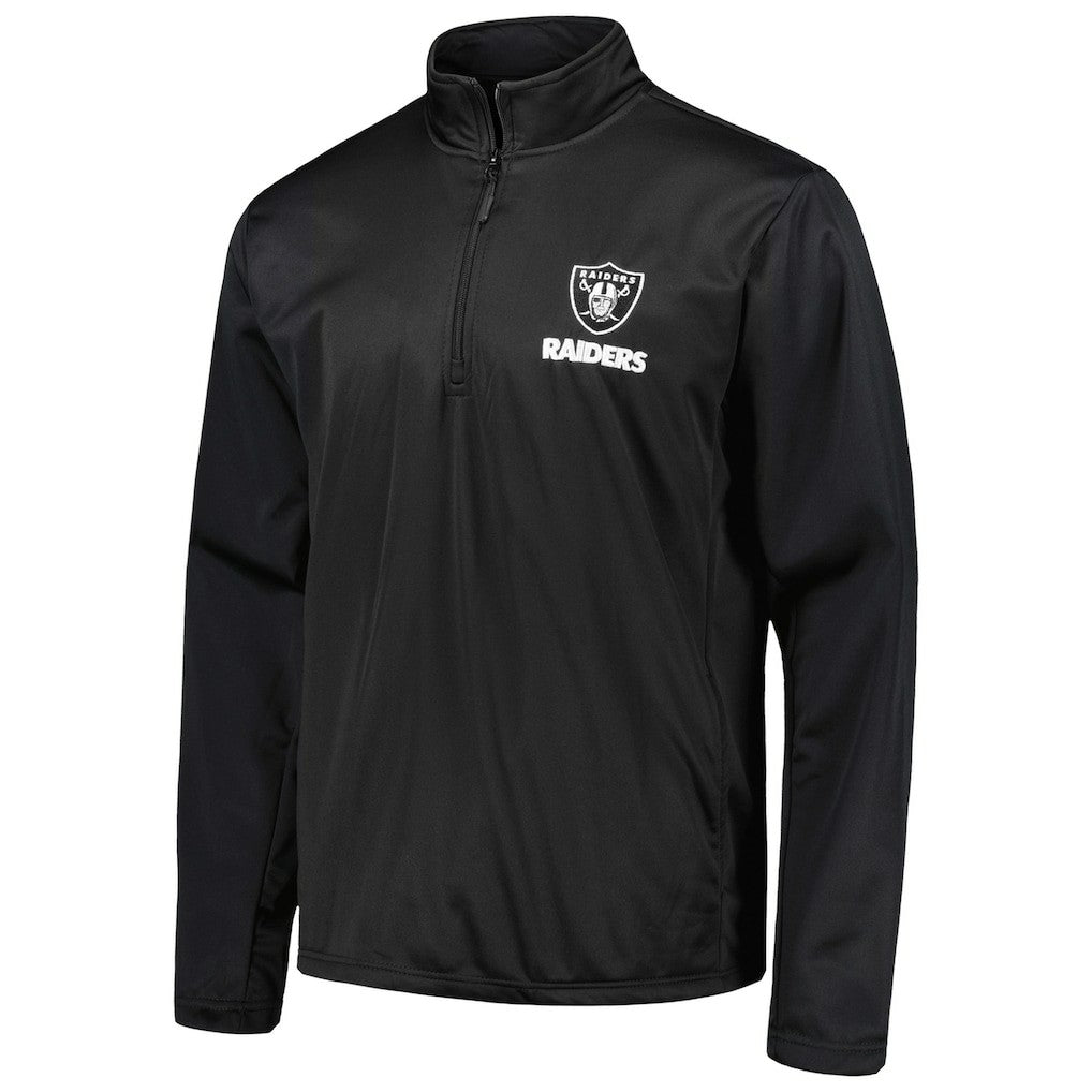 Las Vegas Raiders Dunbrooke All-Star Tech Quarter-Zip Top Black | NFL