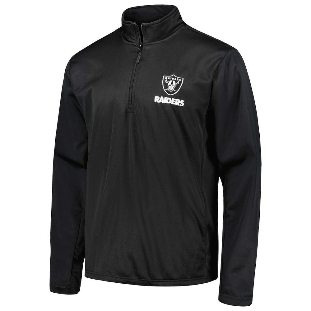 Las Vegas Raiders Dunbrooke All-Star Tech Quarter-Zip Top Black | NFL