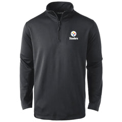 Pittsburgh Steelers Dunbrooke All-Star Tech Quarter-Zip Top Black | NFL