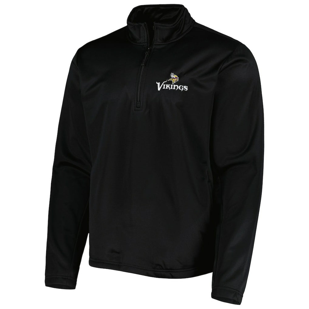 Minnesota Vikings Dunbrooke All-Star Tech Quarter-Zip Top Black | NFL