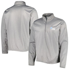 Detroit Lions Dunbrooke All-Star Tech Quarter-Zip Top Heather Gray | NFL