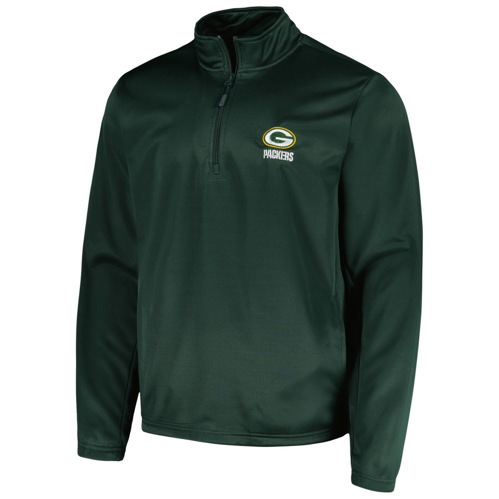 Green Bay Packers Dunbrooke All-Star Tech Quarter-Zip Top Green | NFL