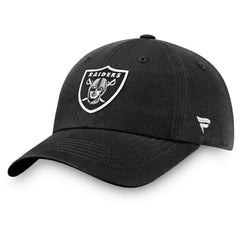 Las Vegas Raiders Fundamental Adjustable Hat Black | Fanatics