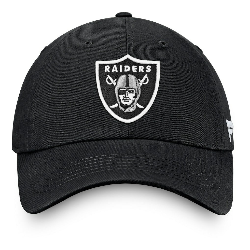 Las Vegas Raiders Fundamental Adjustable Hat Black | Fanatics