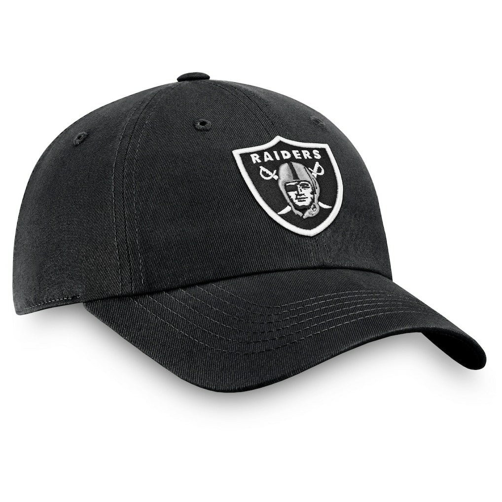 Las Vegas Raiders Fundamental Adjustable Hat Black | Fanatics