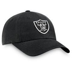 Las Vegas Raiders Fundamental Adjustable Hat Black | Fanatics