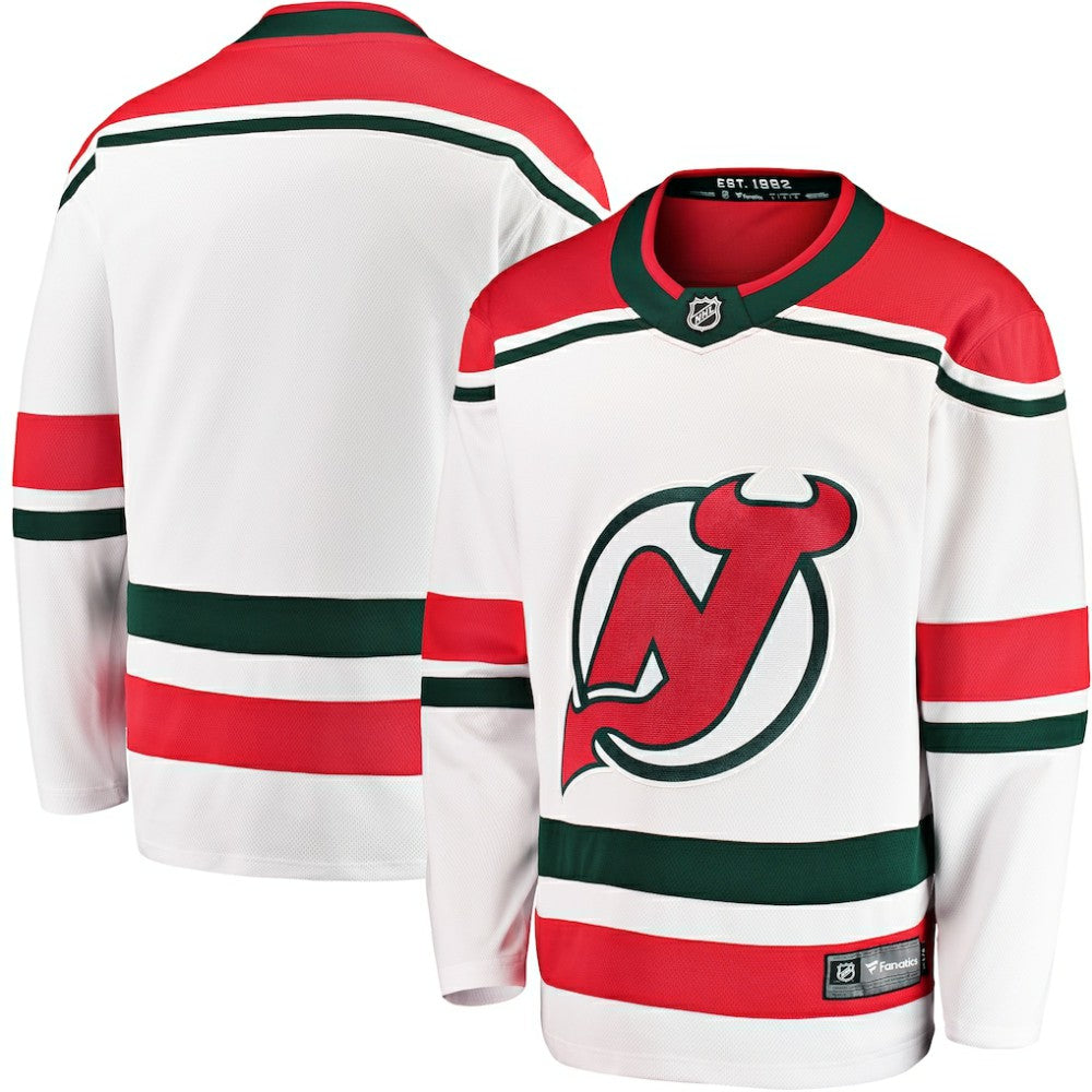 New Jersey Devils Fanatics Alternate Breakaway Jersey - White - NHL